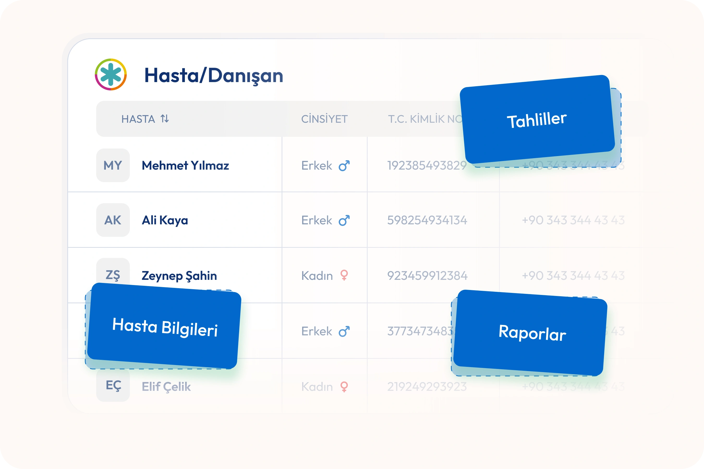 Hasta/Danışan Takibi ile Profesyonel CRM Gücü