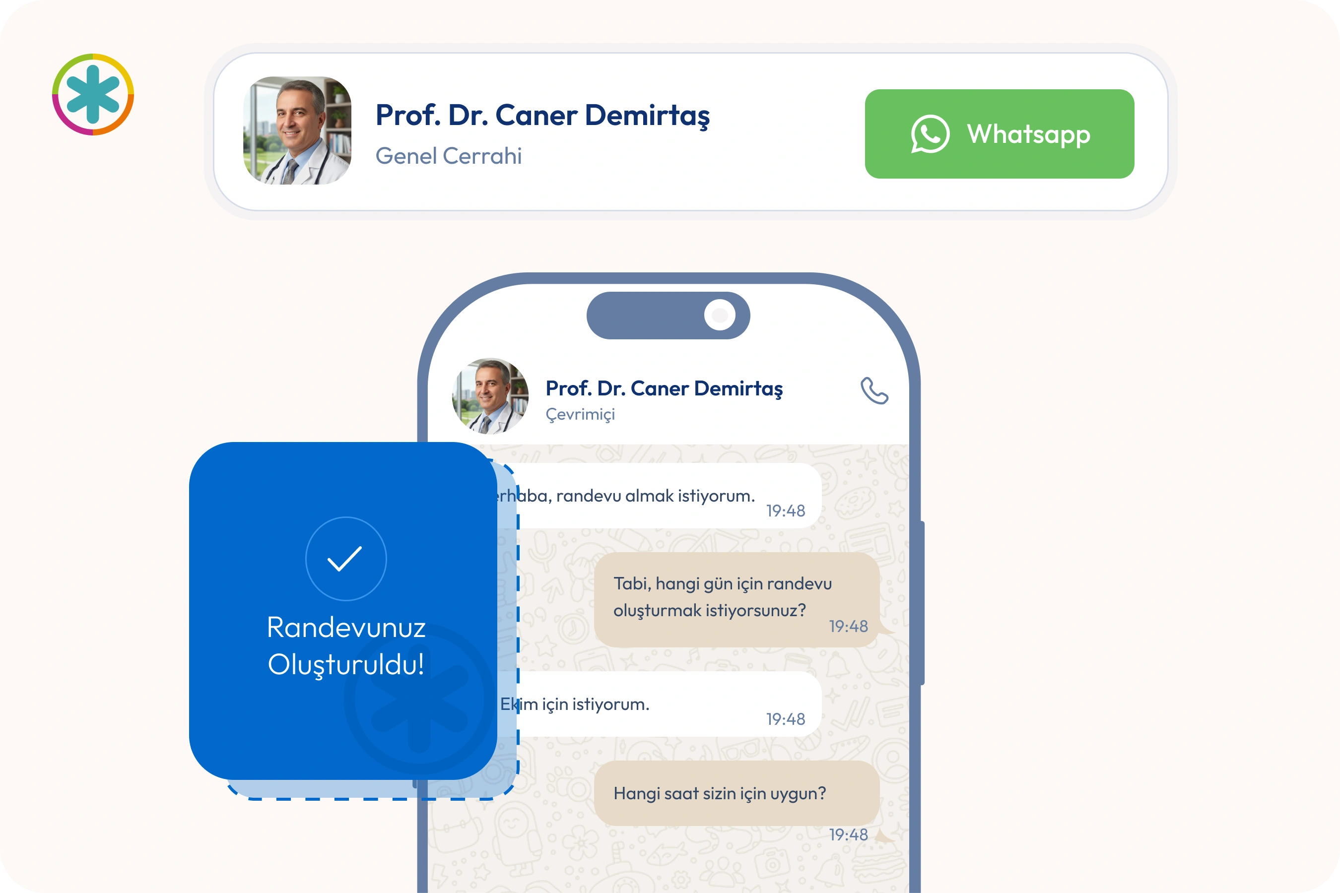 WhatsApp Entegrasyonu – Hastalarınıza Her An Ulaşılabilirlik